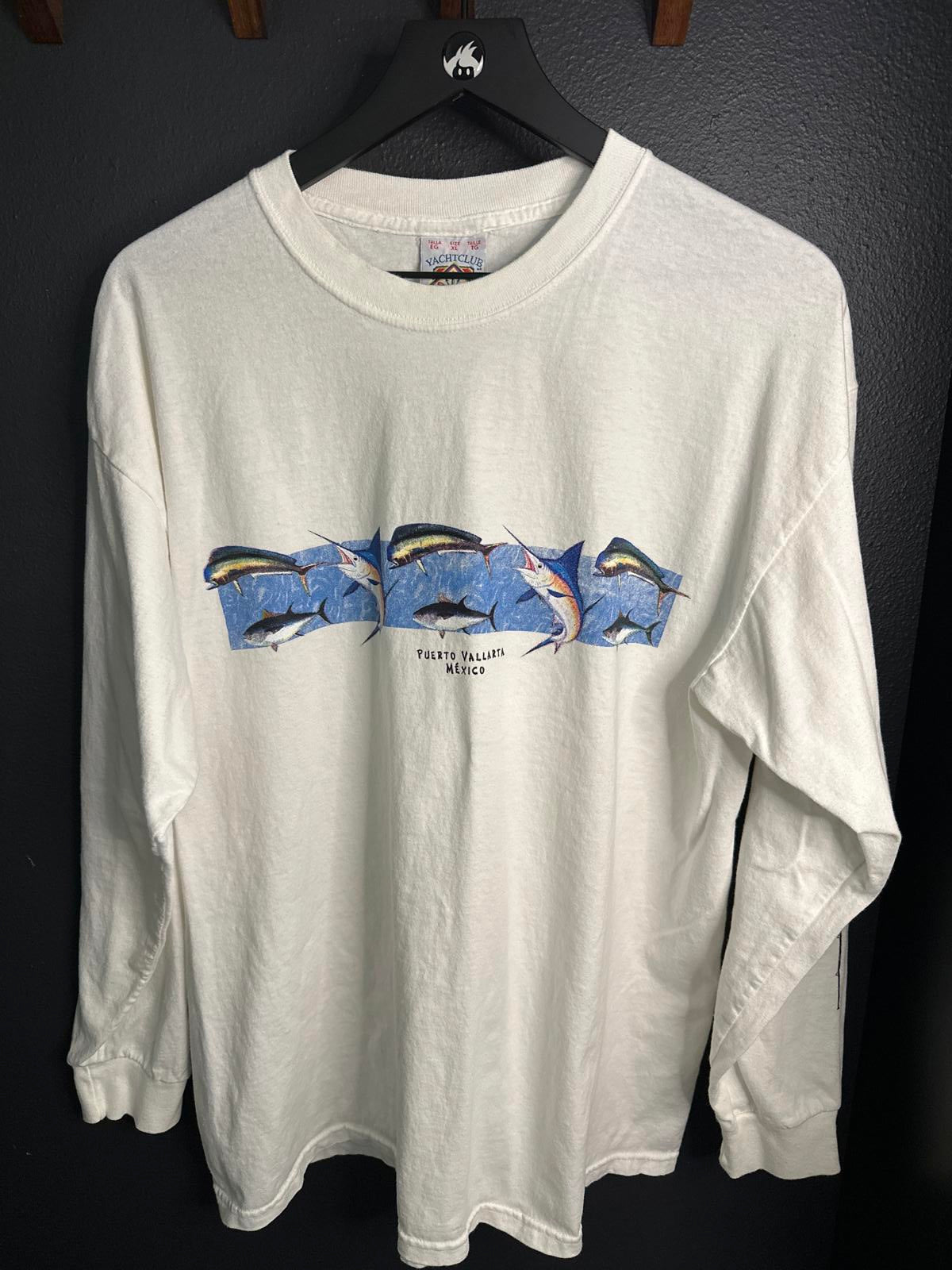 Puerto Vallarta Fishing Long Sleeve T-Shirt