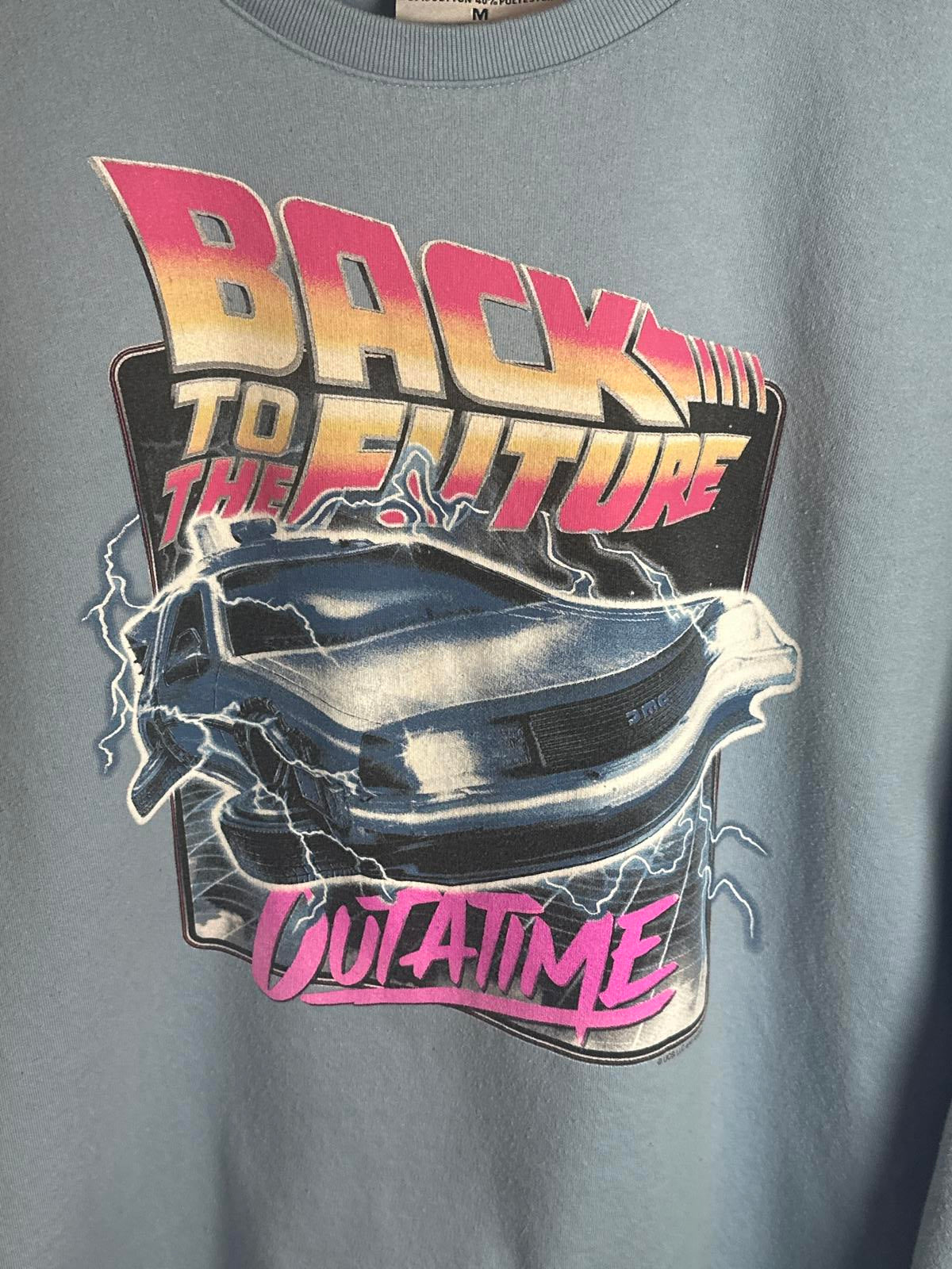 Back to the Future Outatime Graphic Sweatshirt