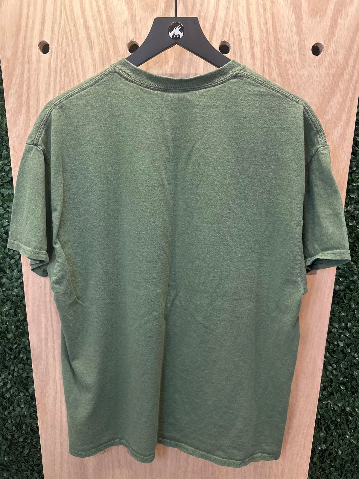 Gildan Heavy Cotton Green Minocqua Wisconsin Graphic T-Shirt