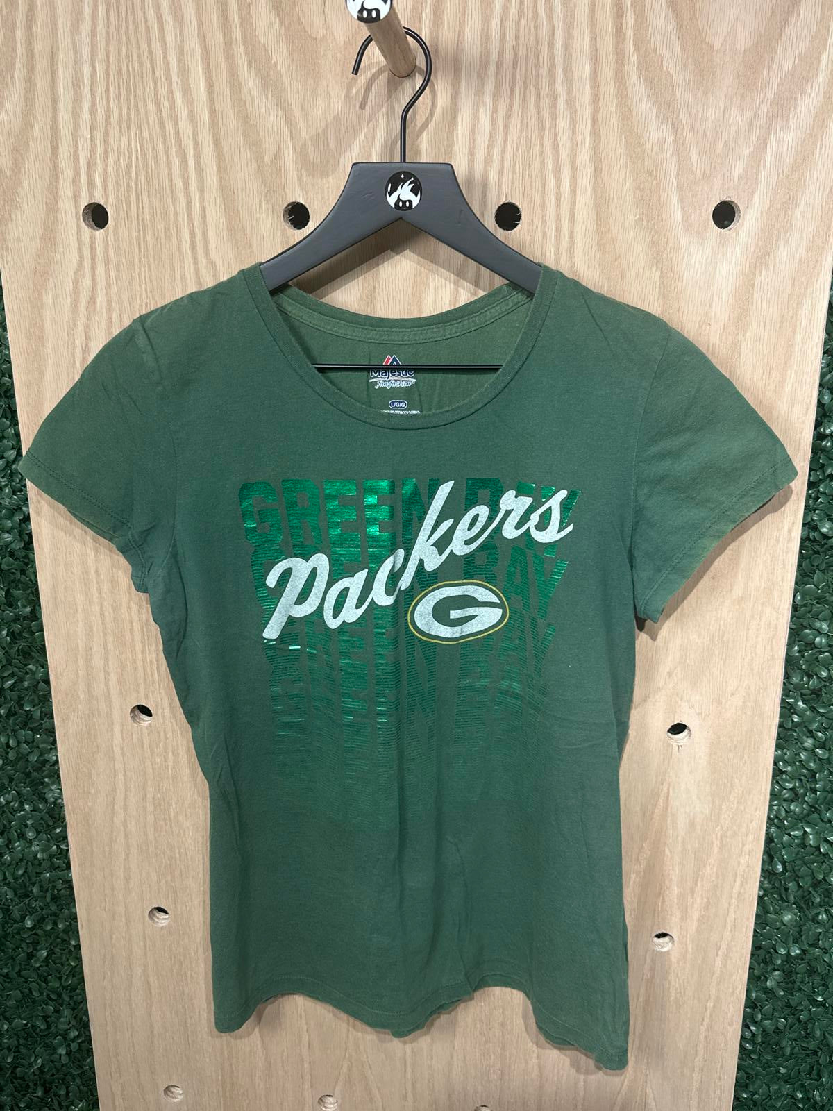 Green Bay Packers Women's Green T-Shirt