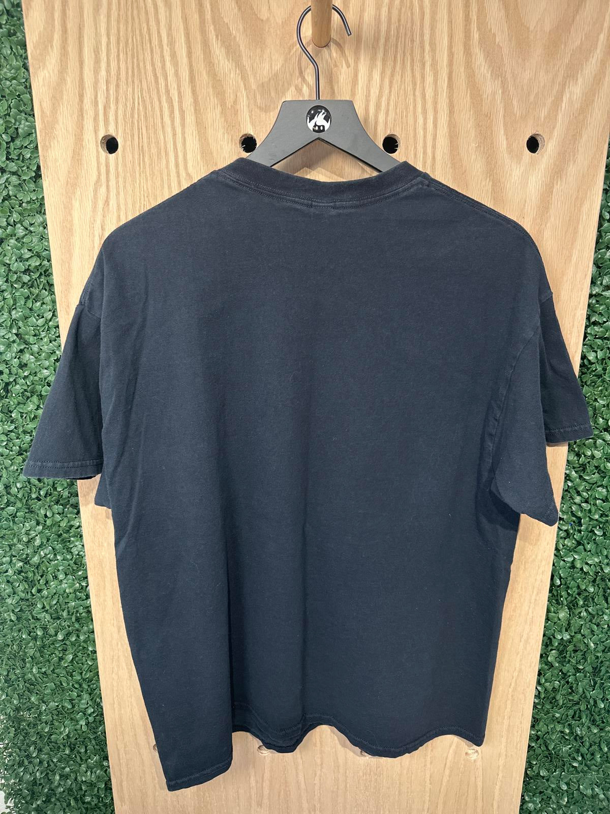 Gildan Black Graphic Skull T-Shirt