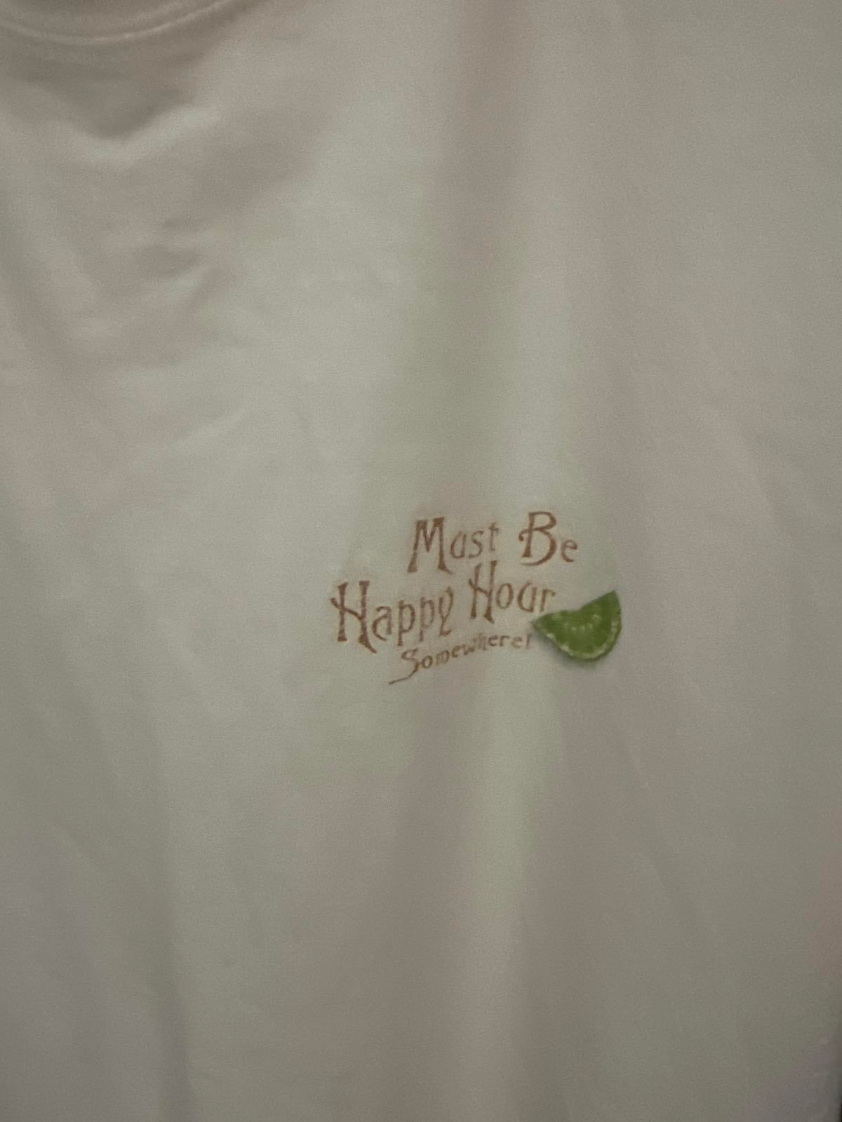 Newport Blue 'Most Be Happy Hour' Graphic Tee