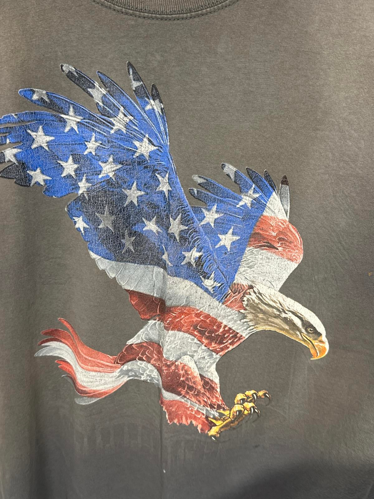 Vintage Graphic American Flag Eagle T-Shirt