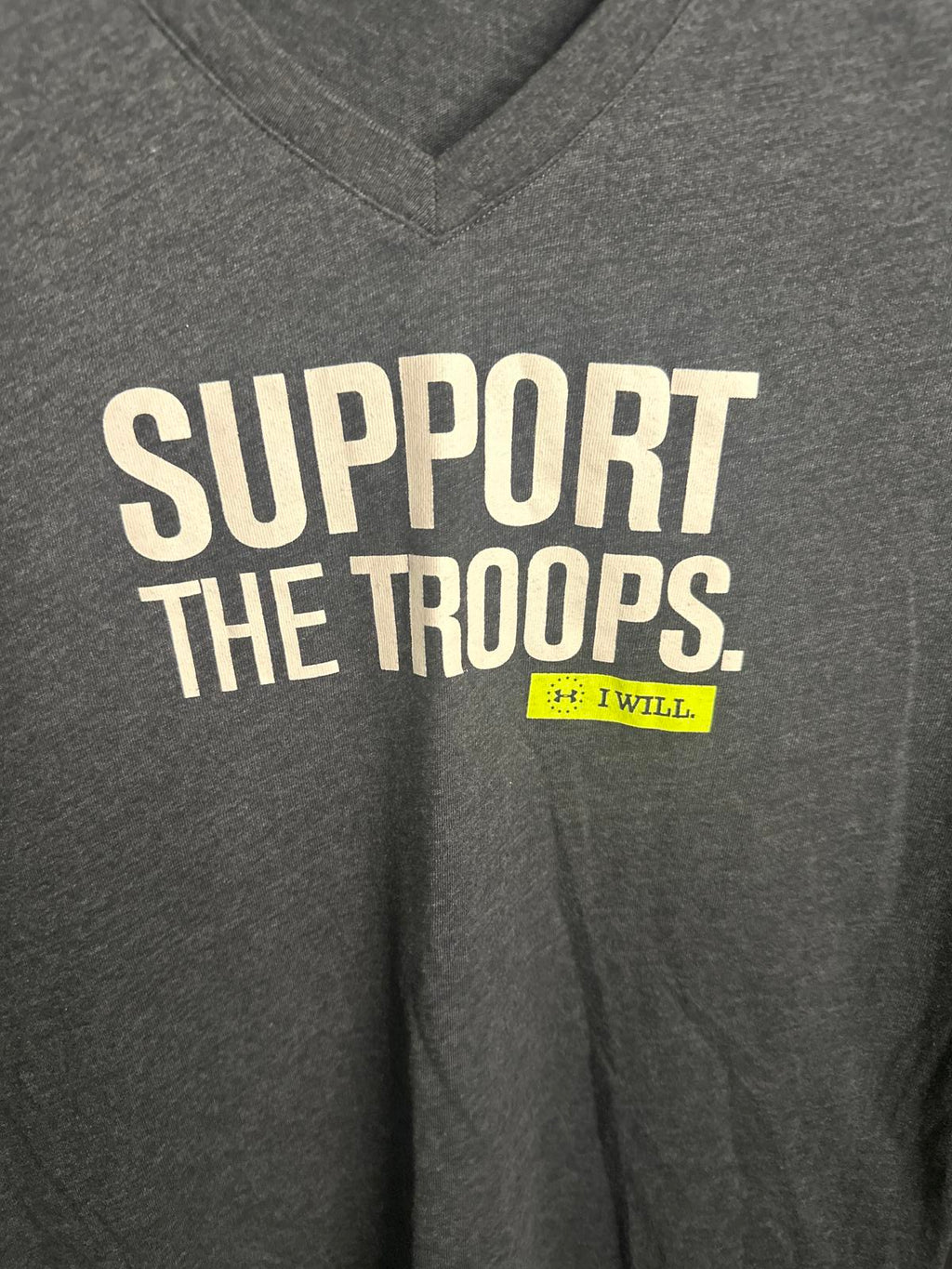 Under Armour Support The Troops V-Neck Tee