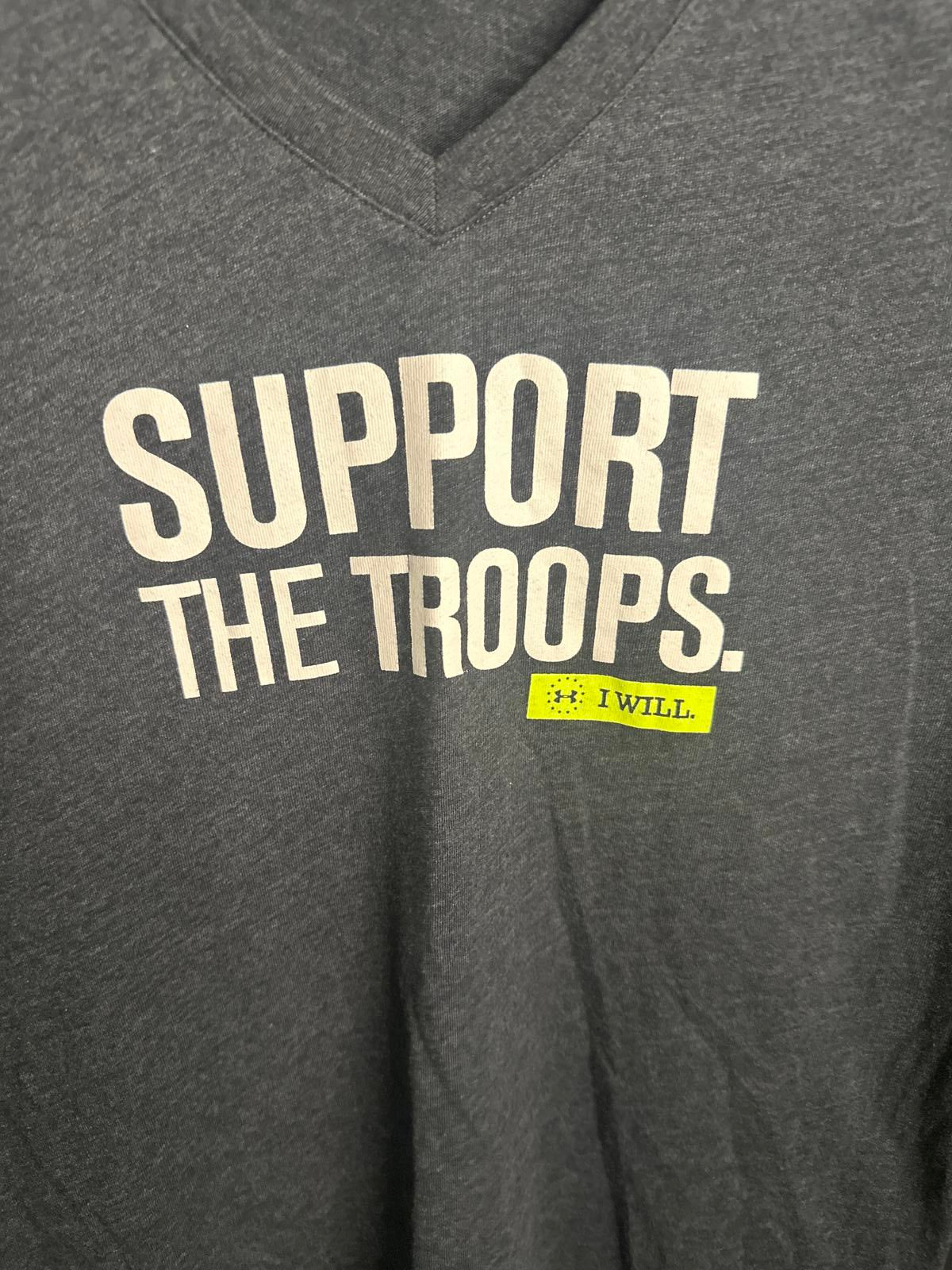Under Armour Support The Troops V-Neck Tee