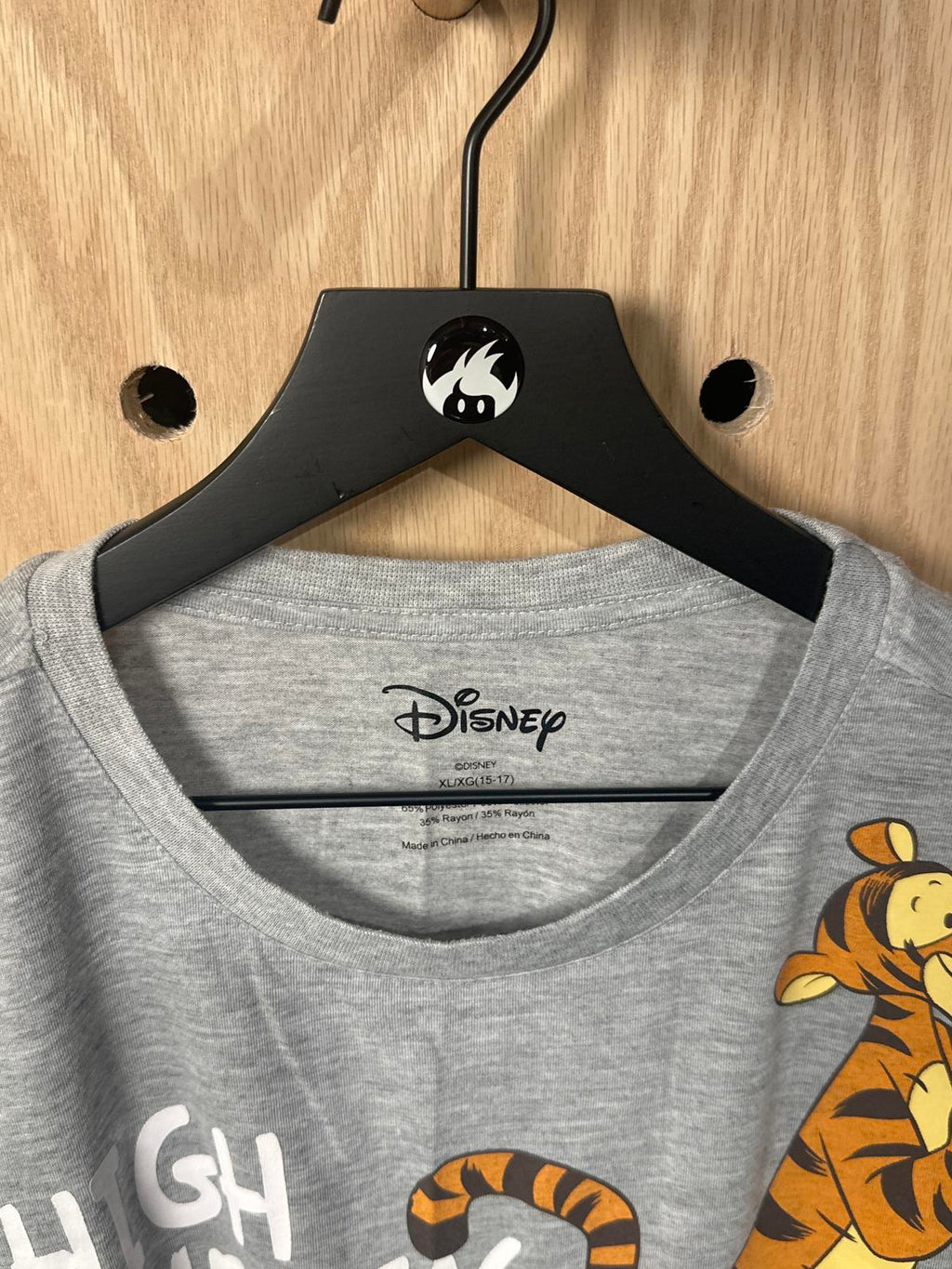 Disney Tigger High Energy Gray T-Shirt