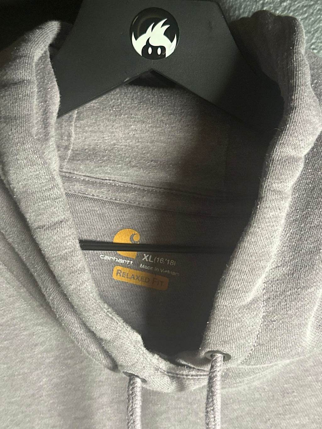 Carhartt Relaxed Fit Hoodie Sweatshirt XL (16/18)