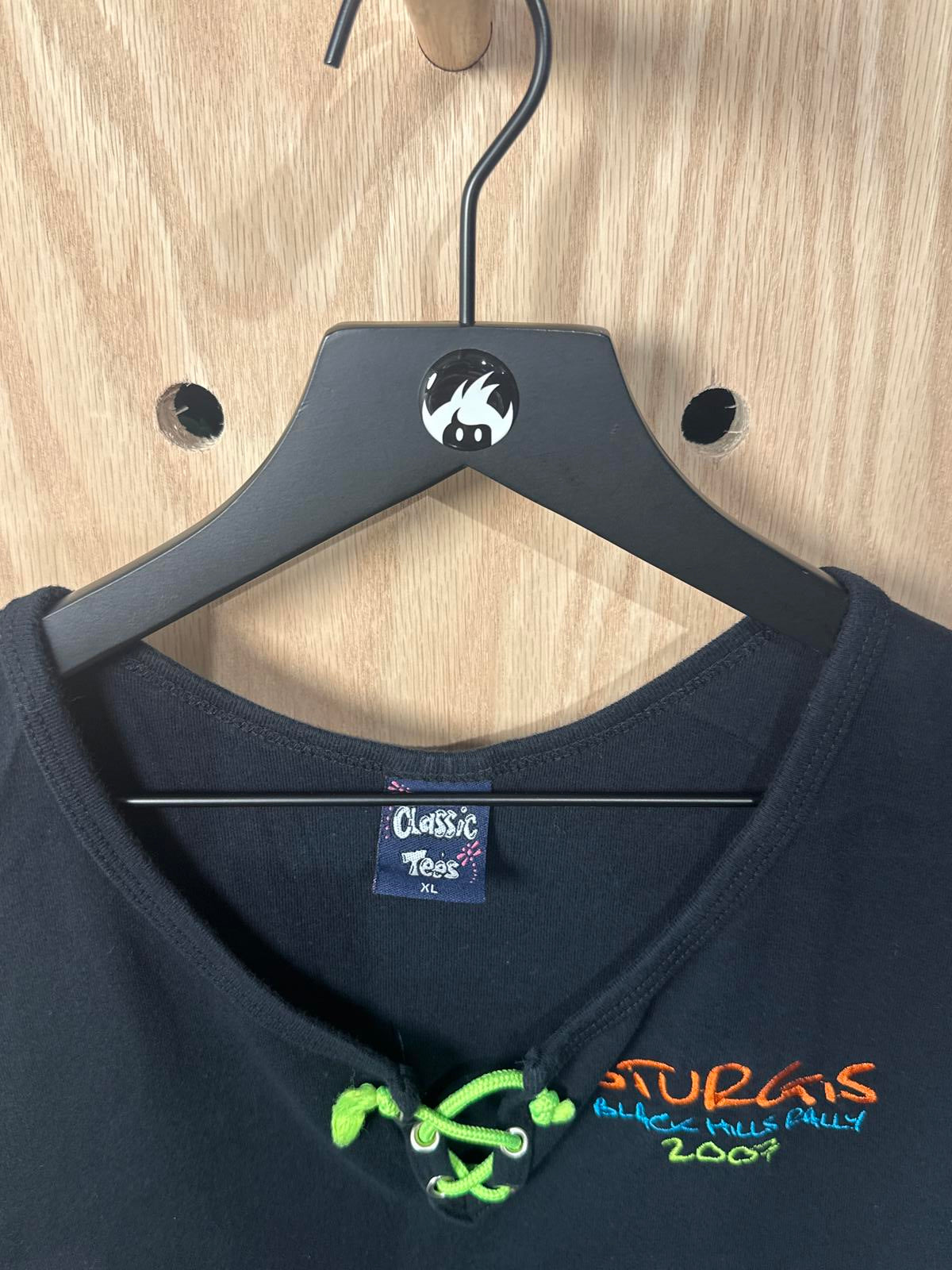 Black Sturgis 2007 Black Hills Rally Women's Tank Top XL