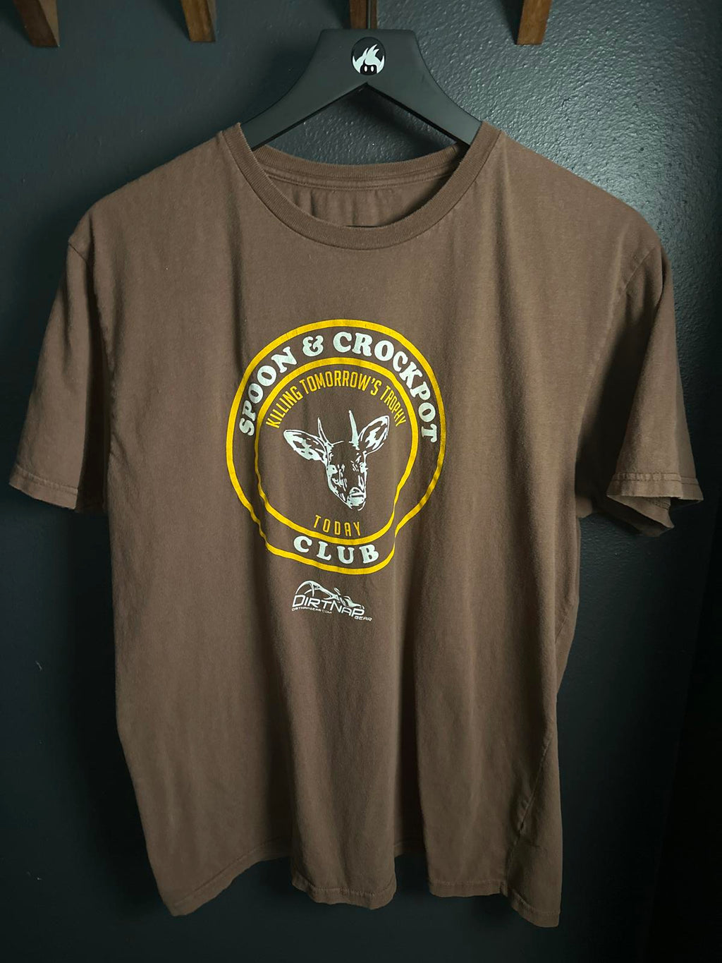 Spoon & Crockpot Club Brown Graphic T-Shirt