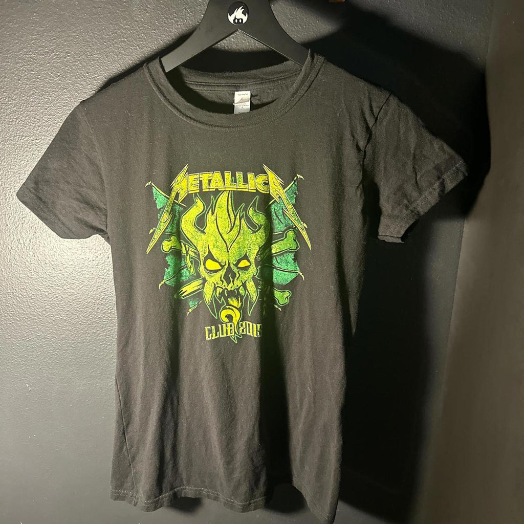 Womans Tultex Metallica Club T-Shirt Black Large