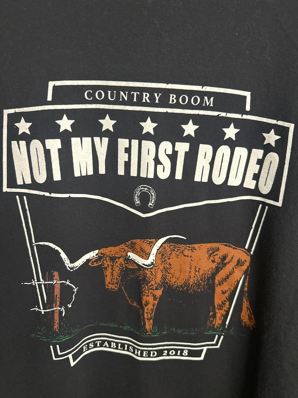 Comfort Colors Not My First Rodeo Graphic Tee - XL