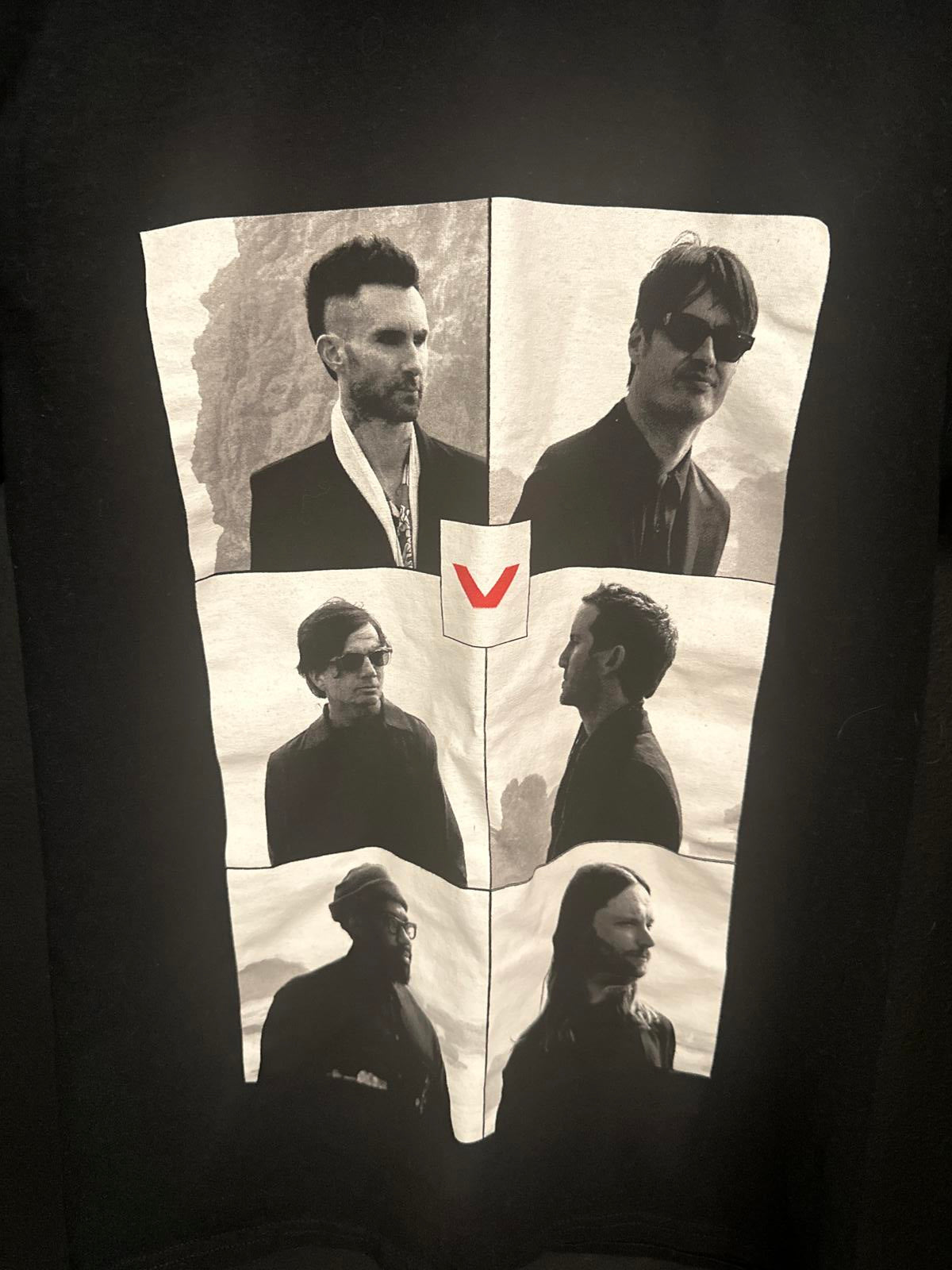 Maroon 5 Band T-Shirt Black 2021 Tour