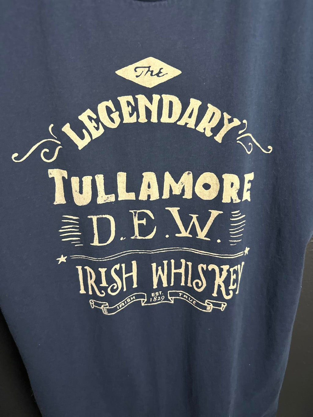 Vintage Style Tullamore DEW Irish Whiskey T-Shirt