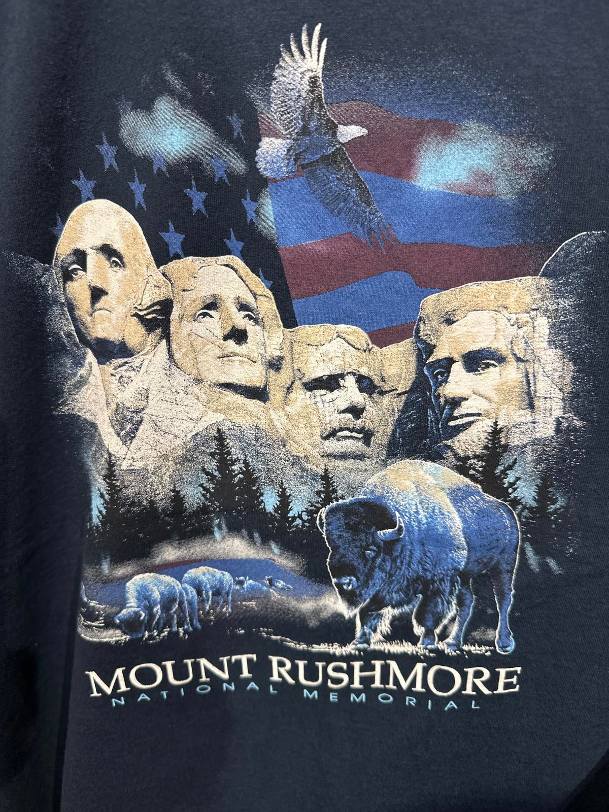 Mount Rushmore National Memorial Graphic T-Shirt