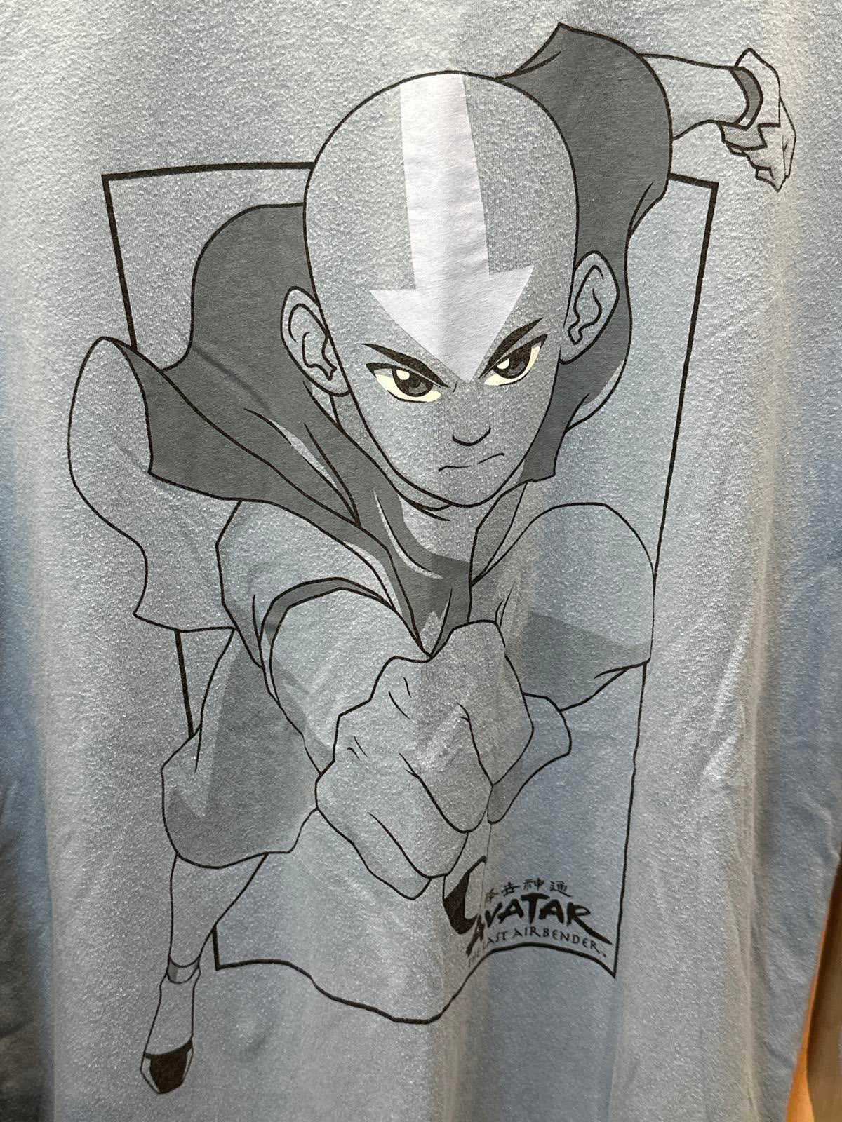 Avatar The Last Airbender Aang Graphic Long Sleeve Shirt