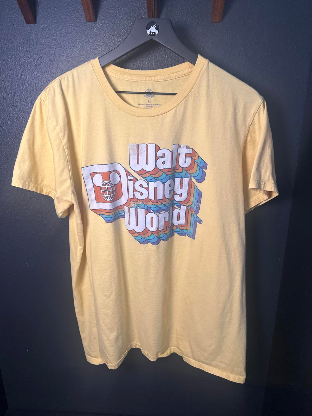 Walt Disney World Graphic Tee - Yellow XL