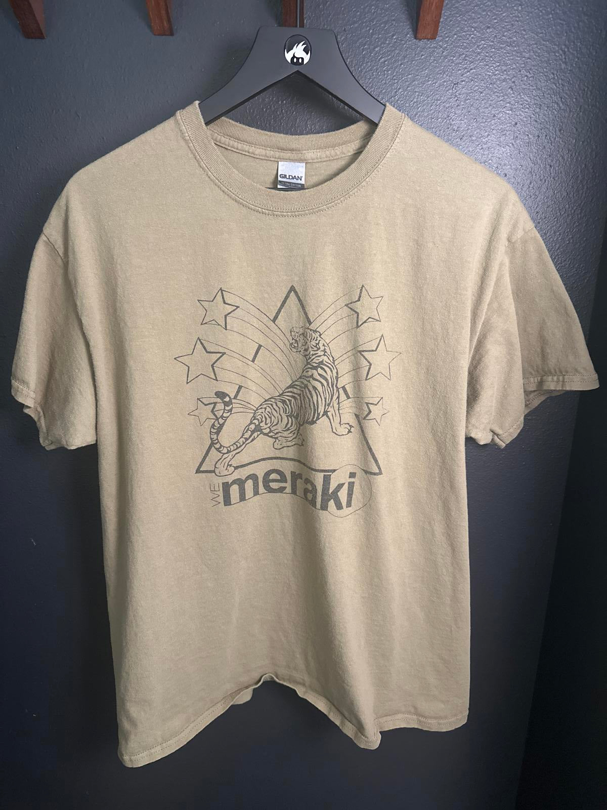 Gildan Meraki Tiger Print Graphic Tee