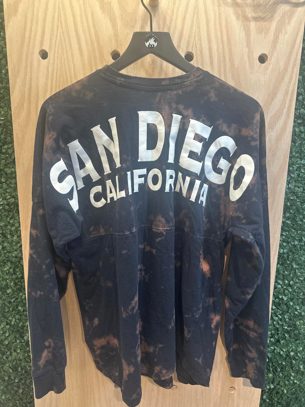 Exist Tie-Dye San Diego California Woman's Long Sleeve T-Shirt