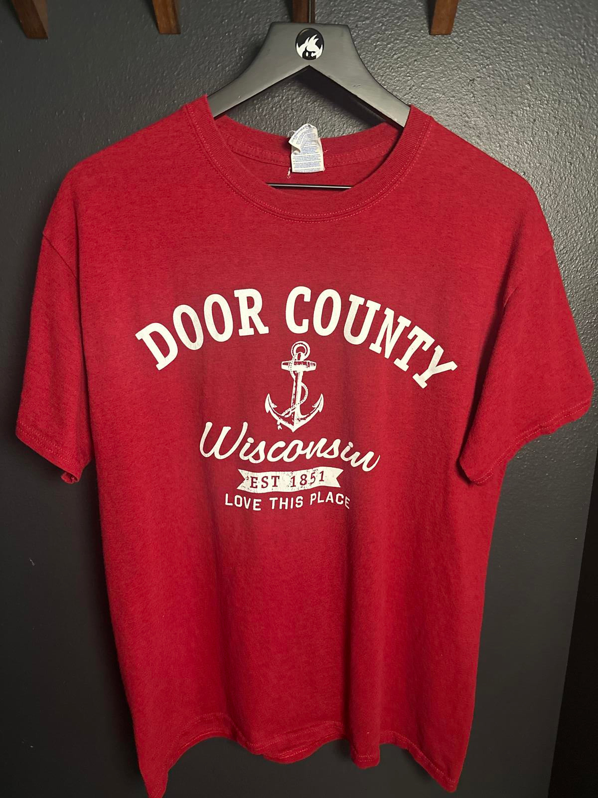 Red Door County Wisconsin Graphic T-Shirt