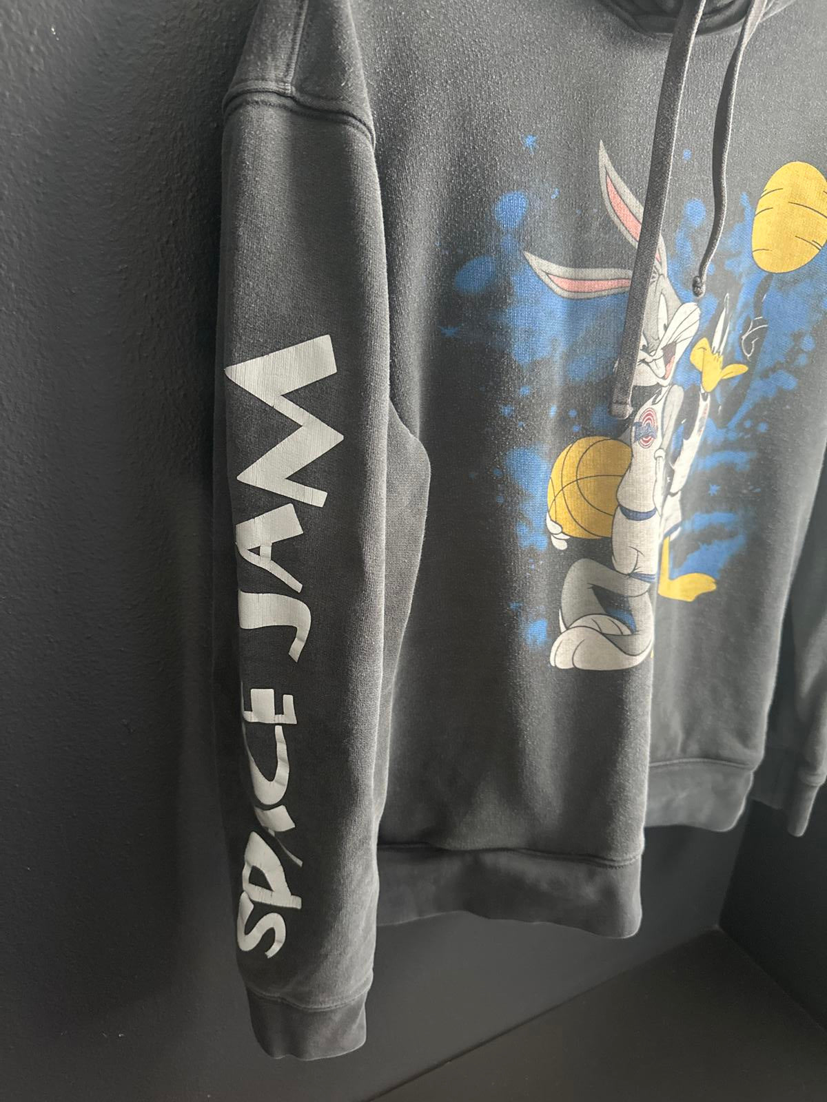 Space Jam Hoodie - Bugs Bunny & Daffy Duck Graphic Sweatshirt