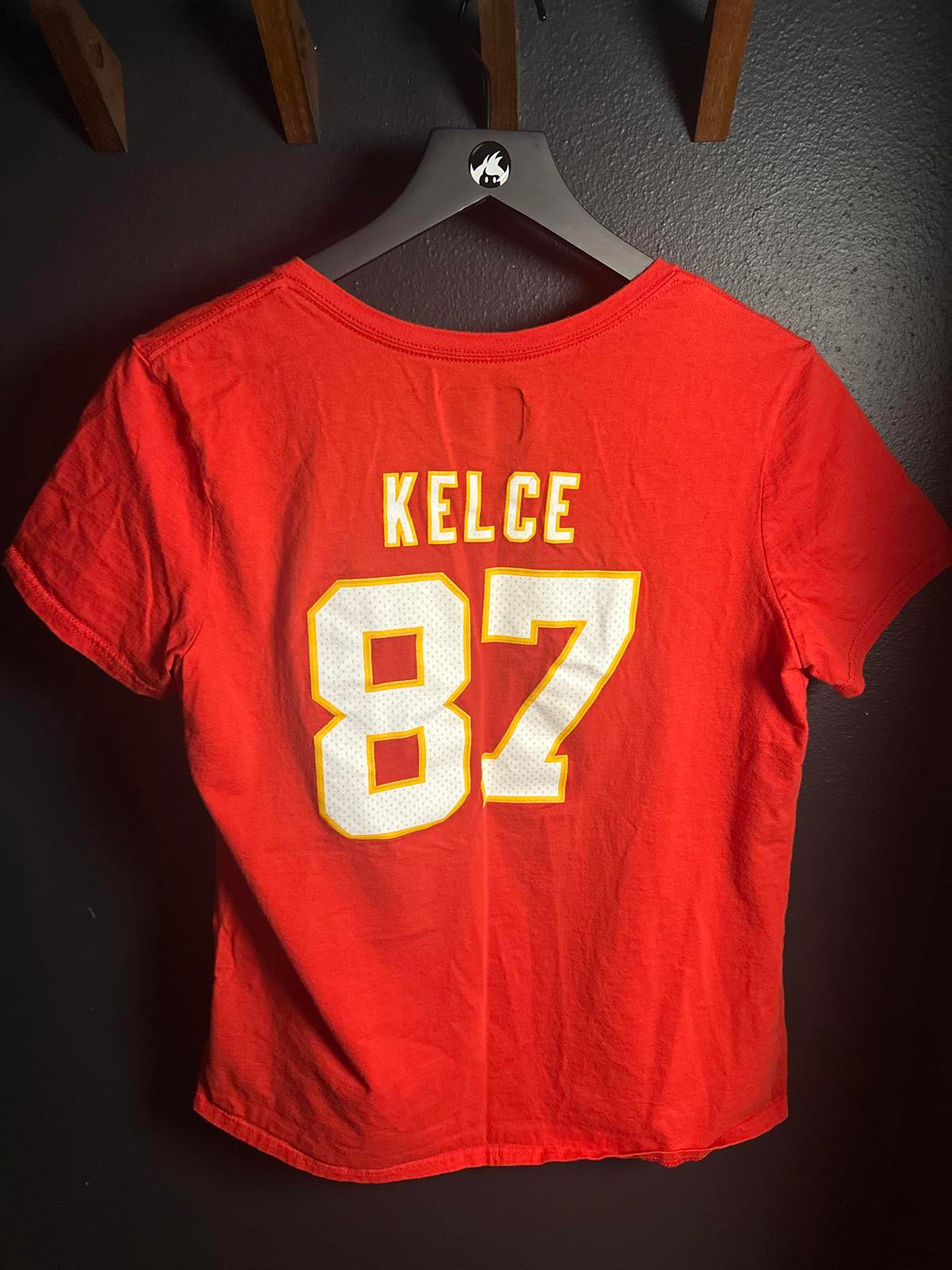 Fanatics Kansas City Chiefs V-Neck Tee - Kelce 87