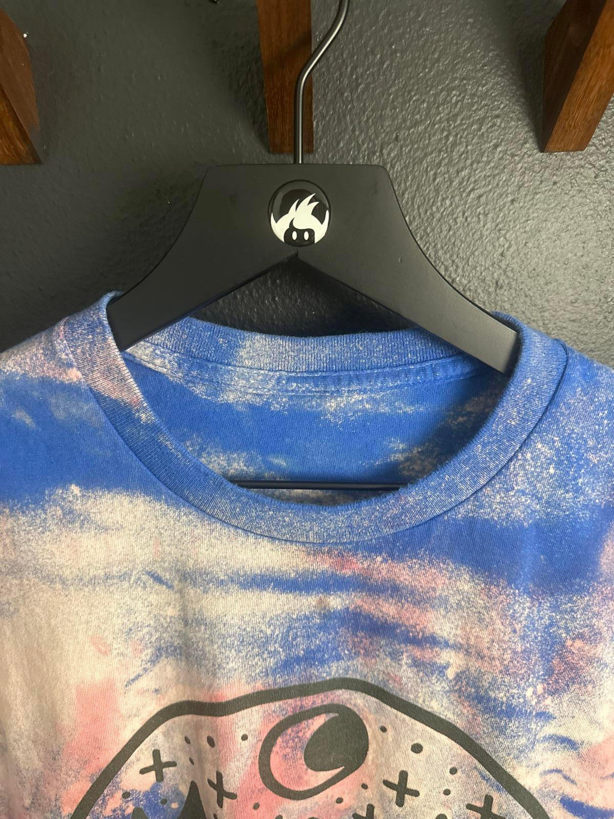 Sleepy Bear Lodge Graphic Tee - Colorful Tie-Dye T-Shirt