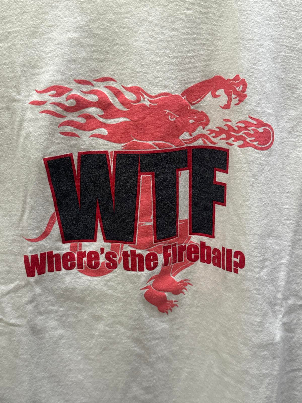 Gildan Men's WTF Graphic T-Shirt - Where's the Fireball?
