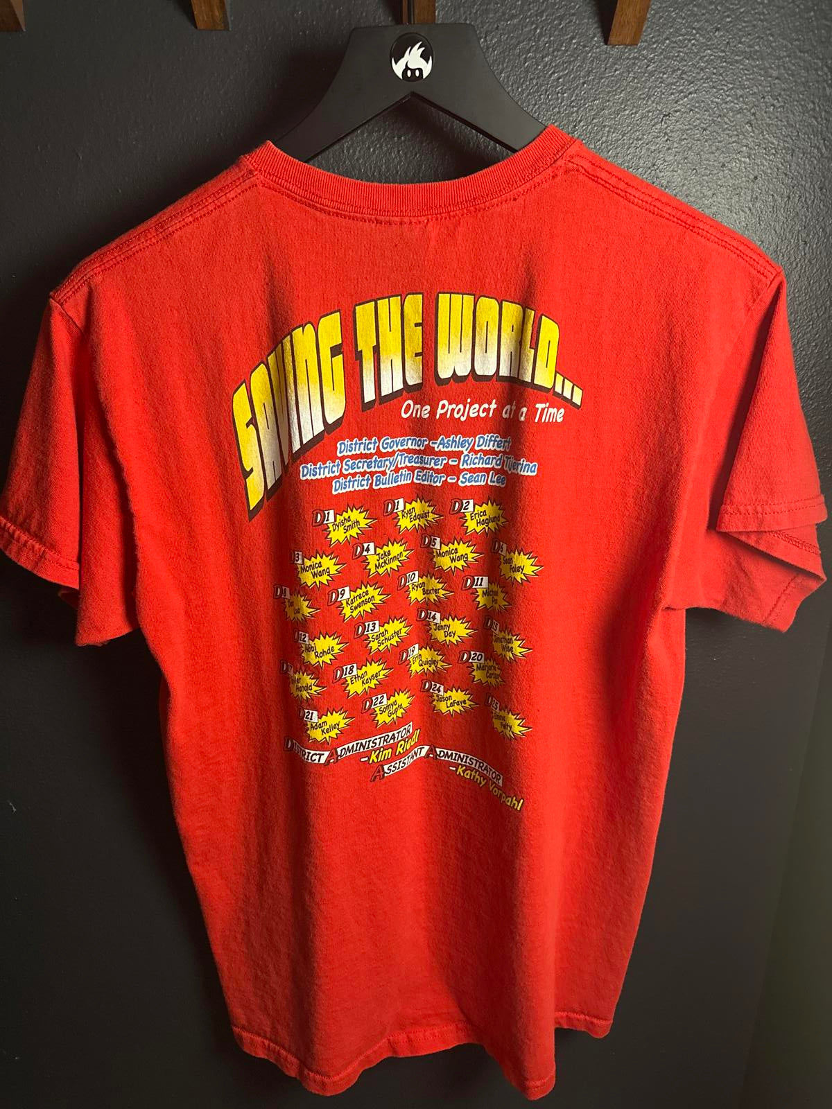 Retro Key Club T-Shirt - Dcon 2011 - Red Graphic Tee