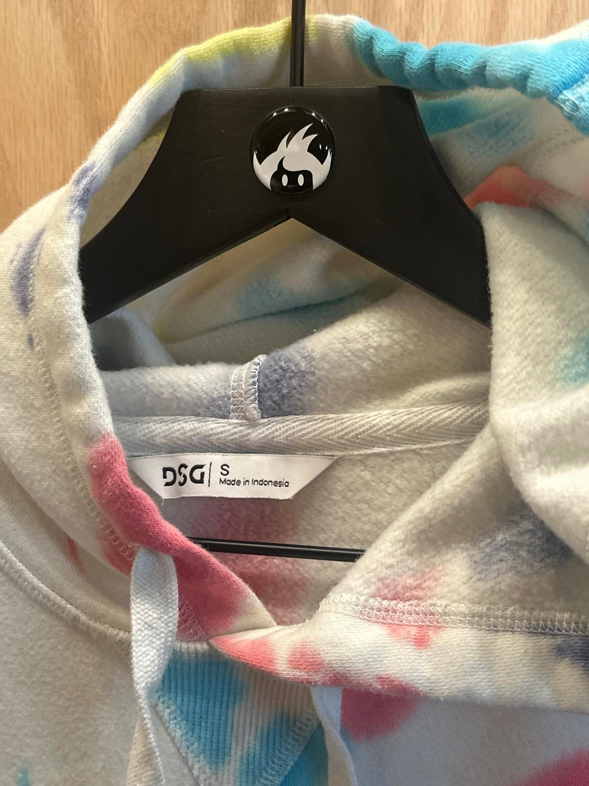 DSG Tie-Dye Pattern Men's Hoodie Size Small