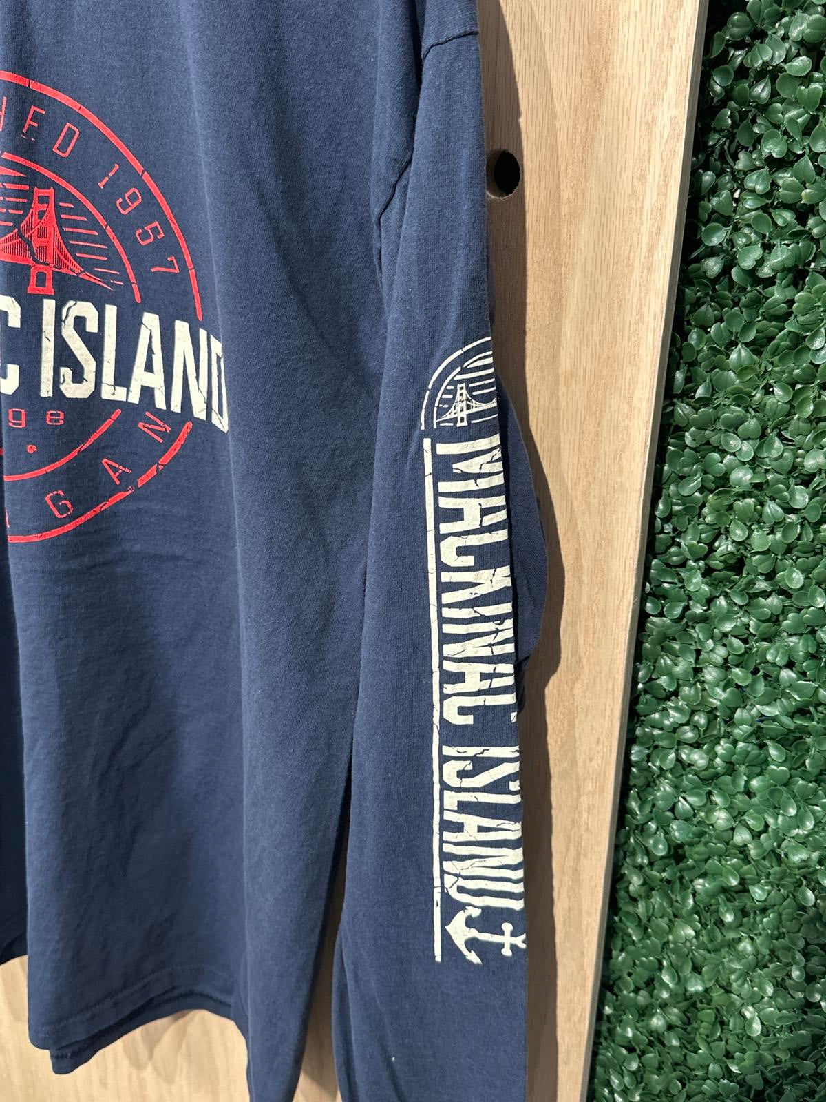 Mountain Mackinac Island Long Sleeve T-Shirt