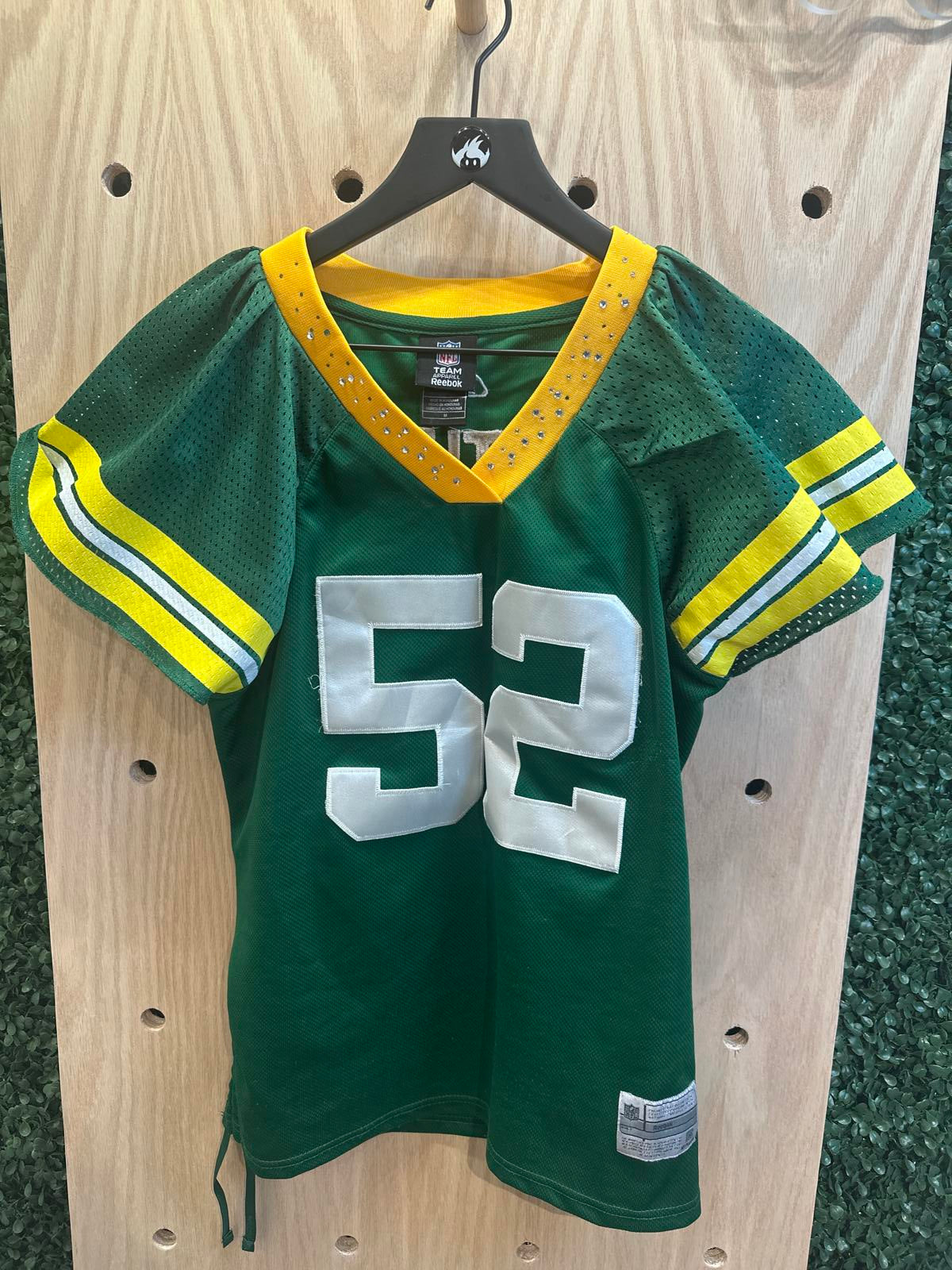 NFL Team Reebok Women's Green Bay Packers #52 Matthews Jersey