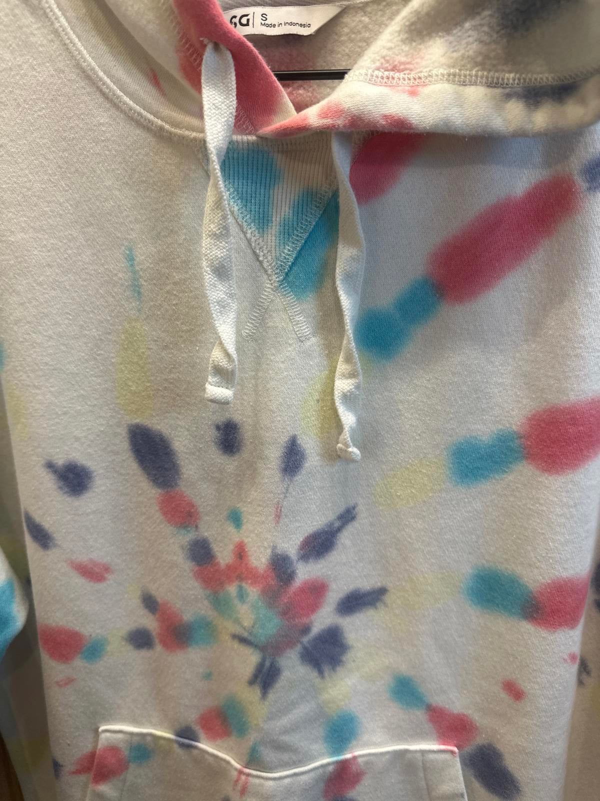 DSG Tie-Dye Pattern Men's Hoodie Size Small