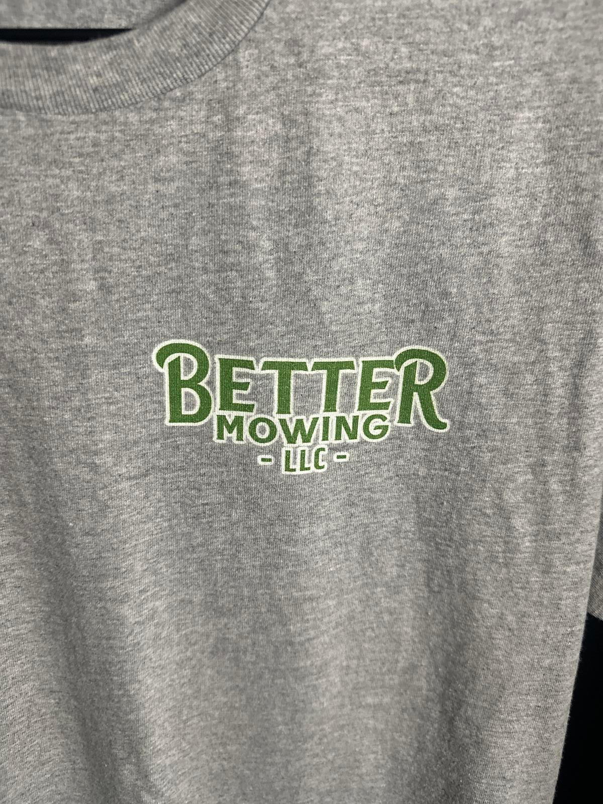 Better Mowing LLC Gray Men's T-Shirt