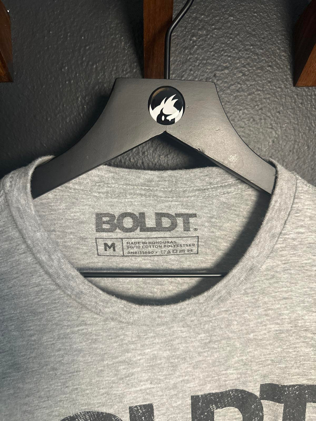 BOLDT Build Boldly Grey Graphic T-Shirt - Size Medium