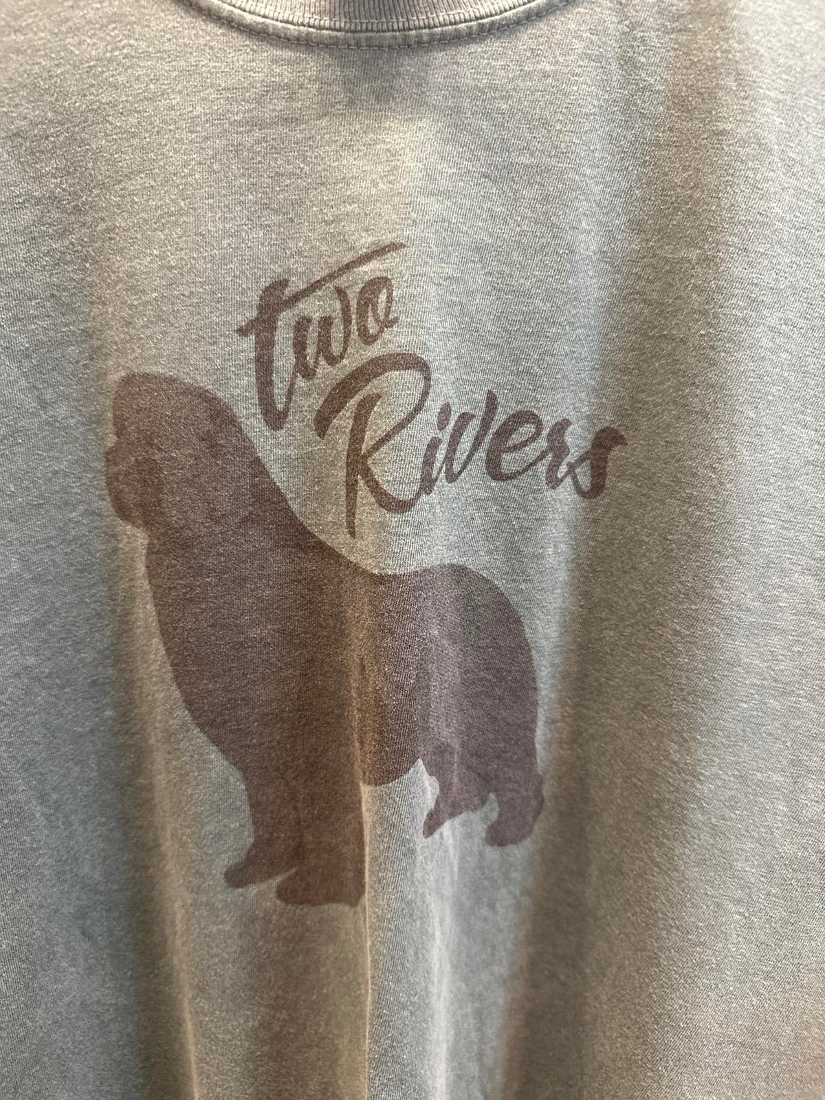 Comfort Colors Two Rivers Graphic T-Shirt XXL