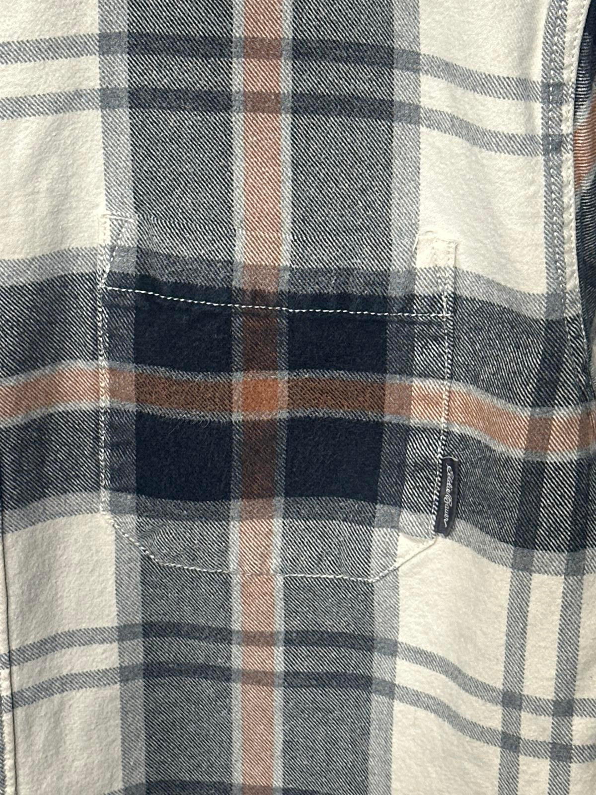 Eddie Bauer Classic Fit Plaid Button-Down Casual Shirt