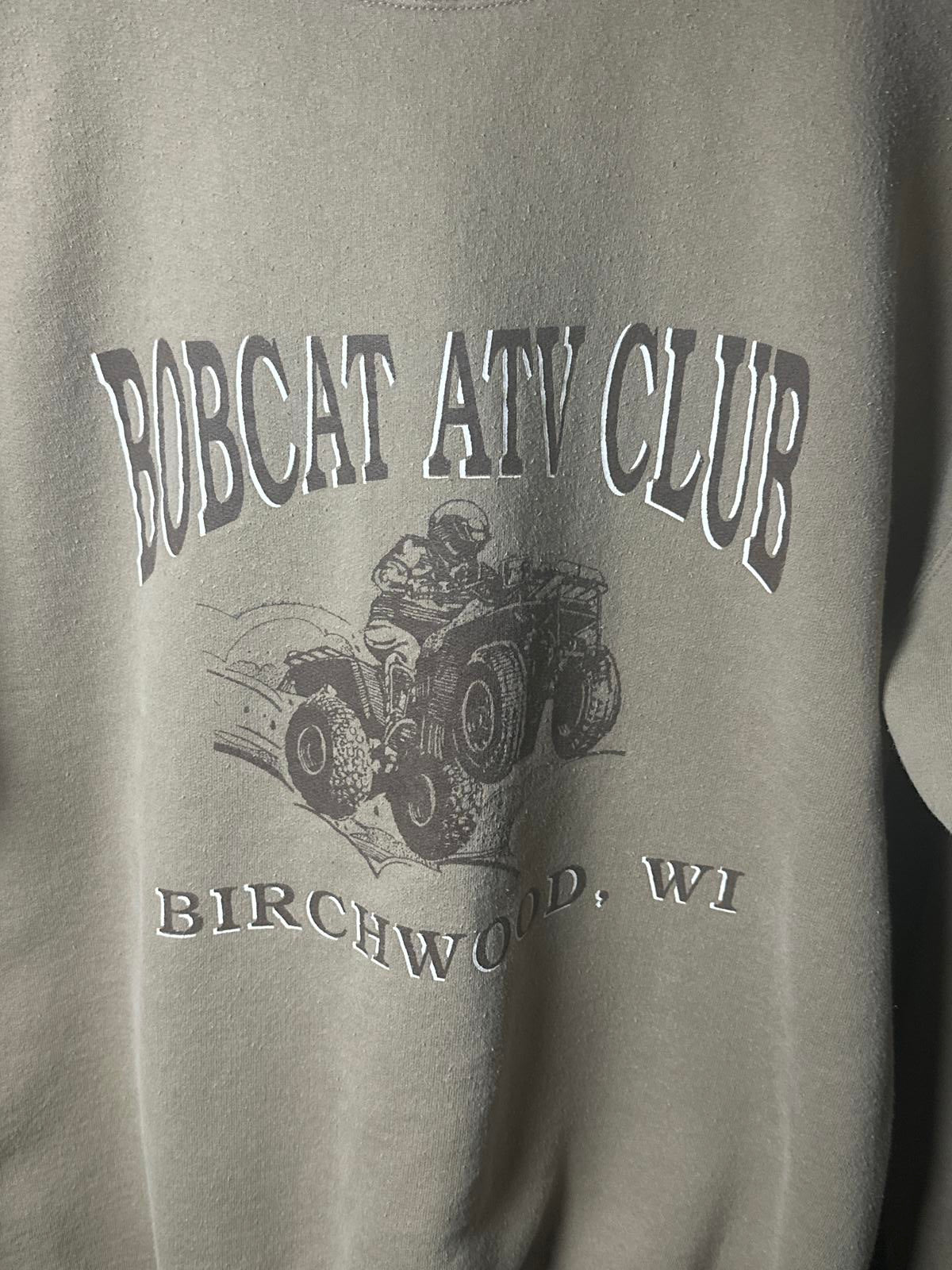Gildan Ultra Cotton Bobcat ATV Club Sweatshirt Birchwood WI
