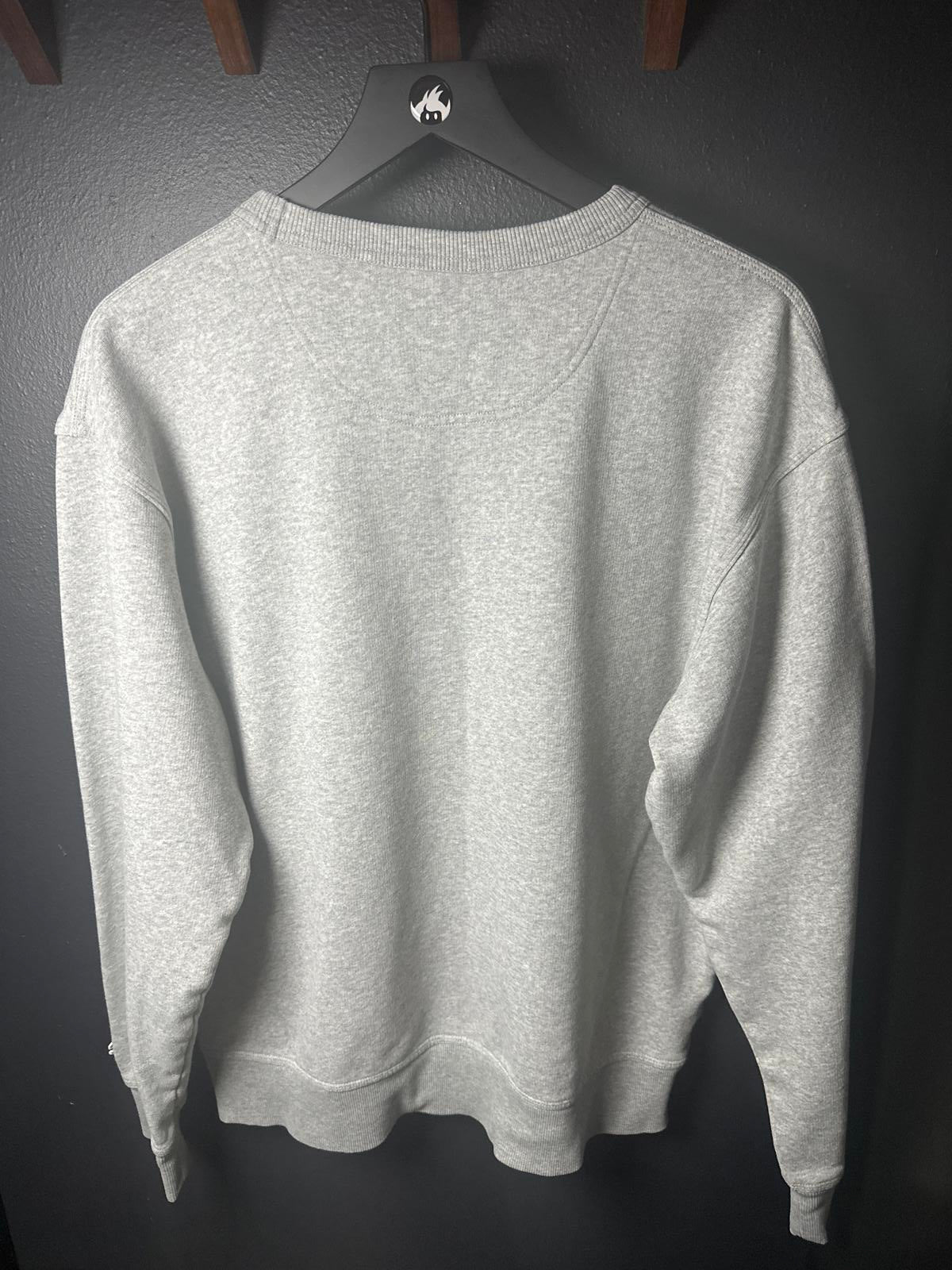Champion Men's Grey Crewneck Sweatshirt
