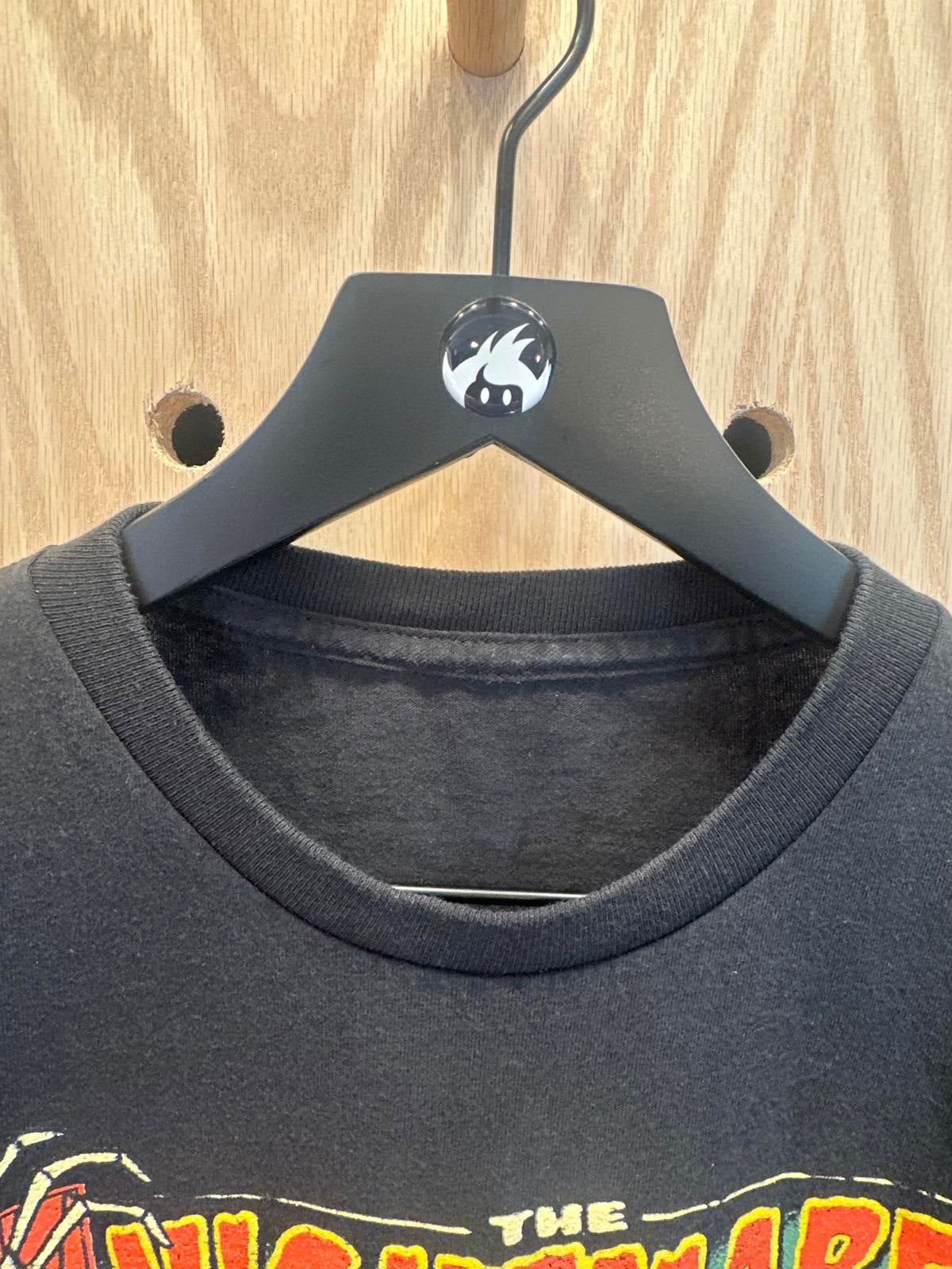 Black Graphic t-shirt featuring characters from The Nightmare Before Christmas.