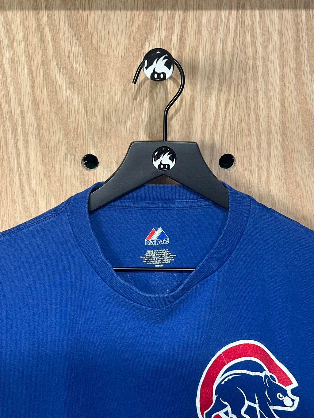 Majestic Chicago Cubs Blue T-Shirt Rizzo #44