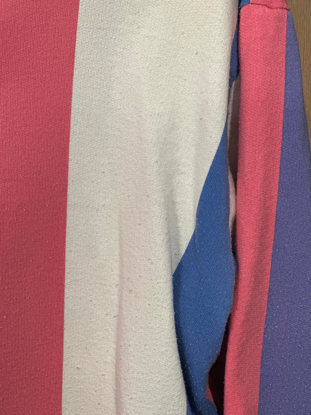 Miss Oops California Striped Hoodie Sweatshirt