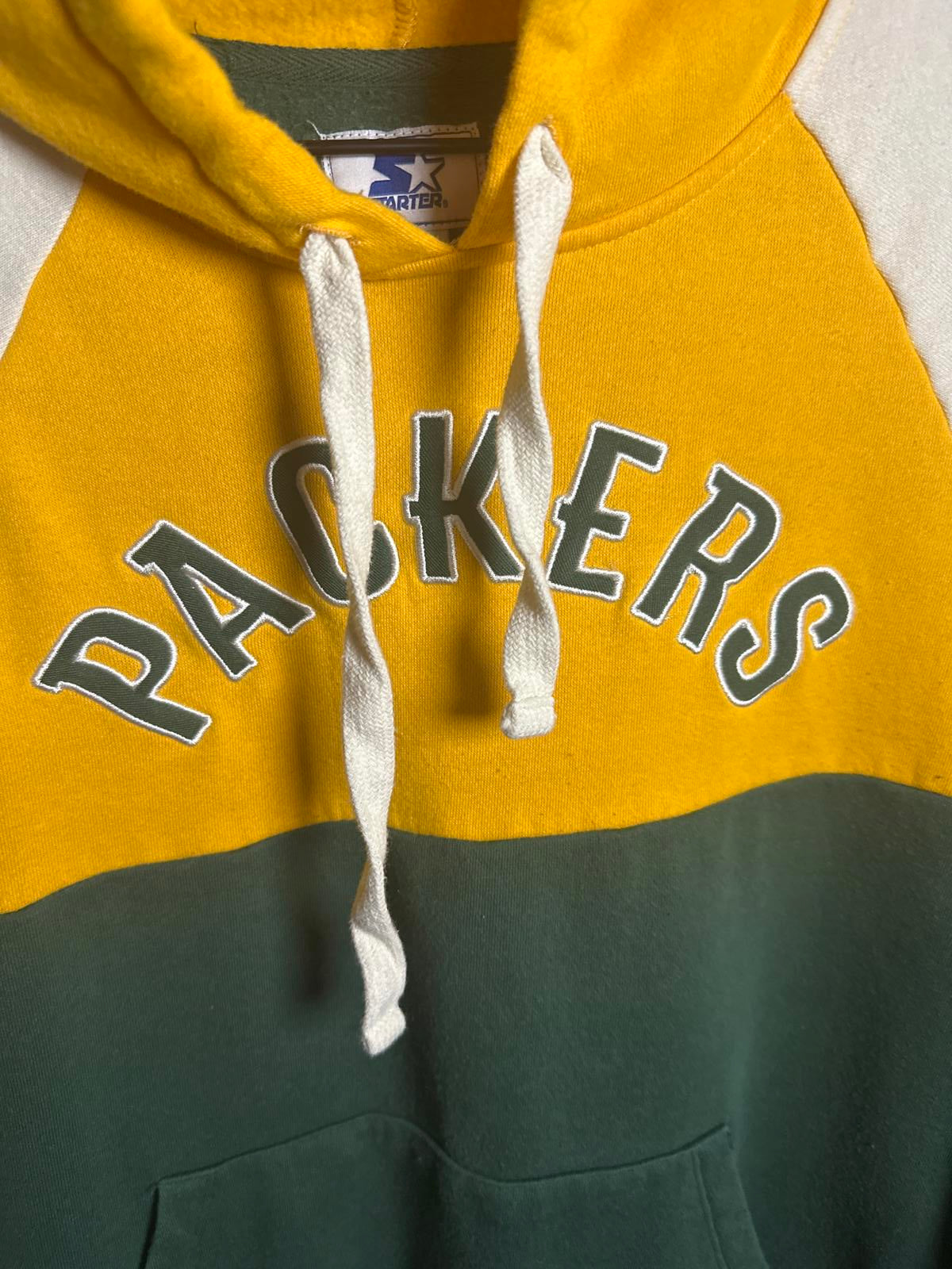 Green Bay Packers Hooded Sweatshirt - Vintage Style