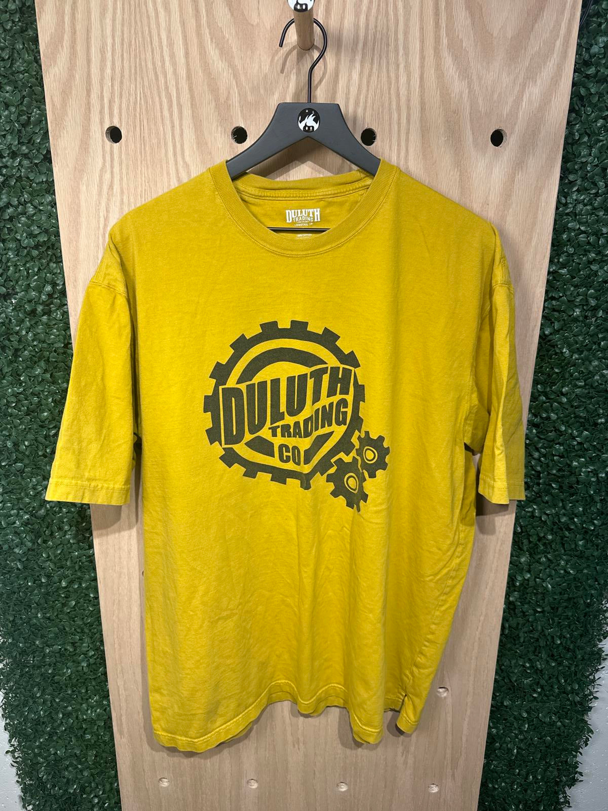 Duluth Trading Co. Men's Yellow Graphic T-Shirt