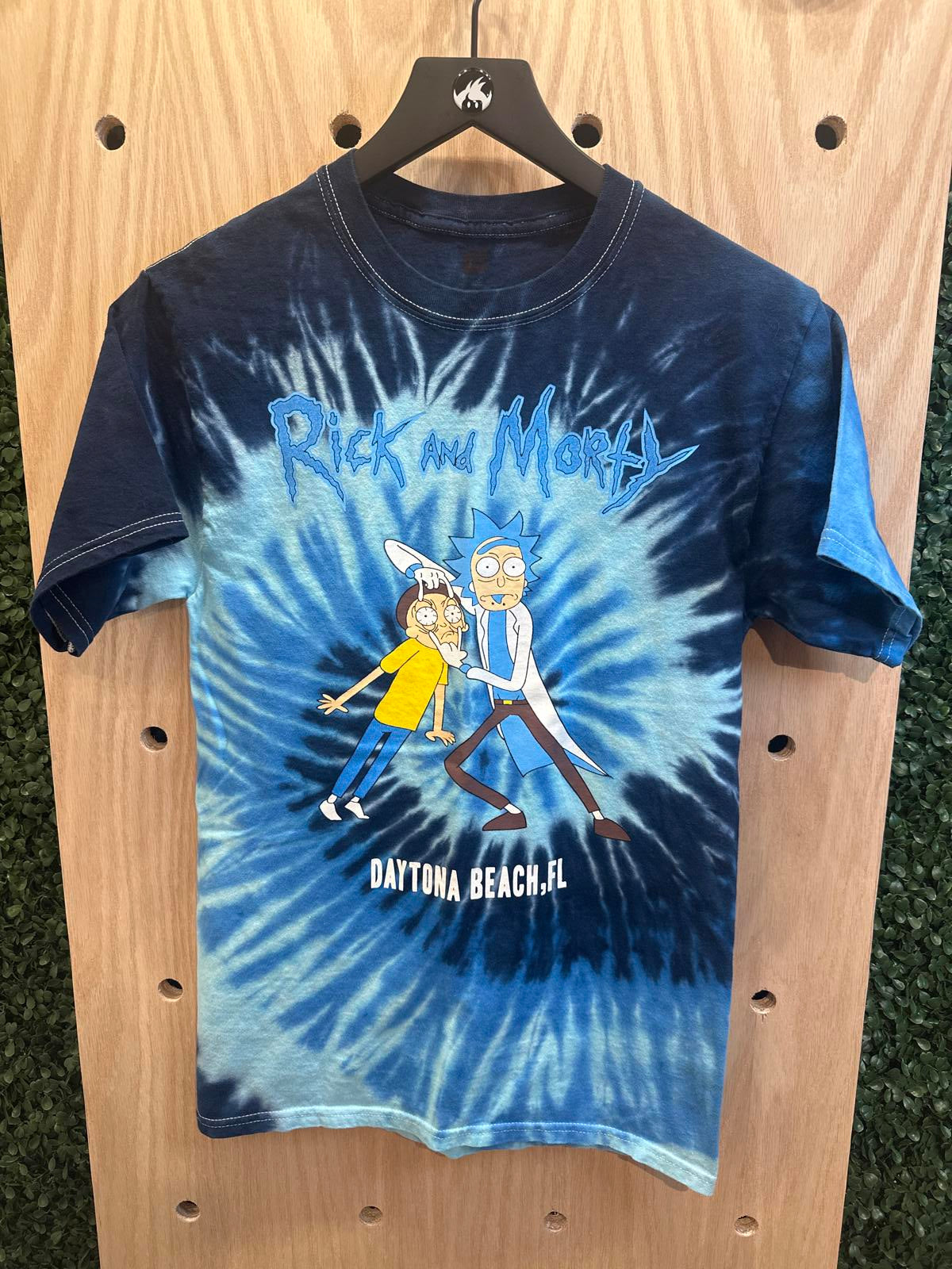 Rick and Morty Daytona Beach FL Tie-Dye Graphic T-Shirt