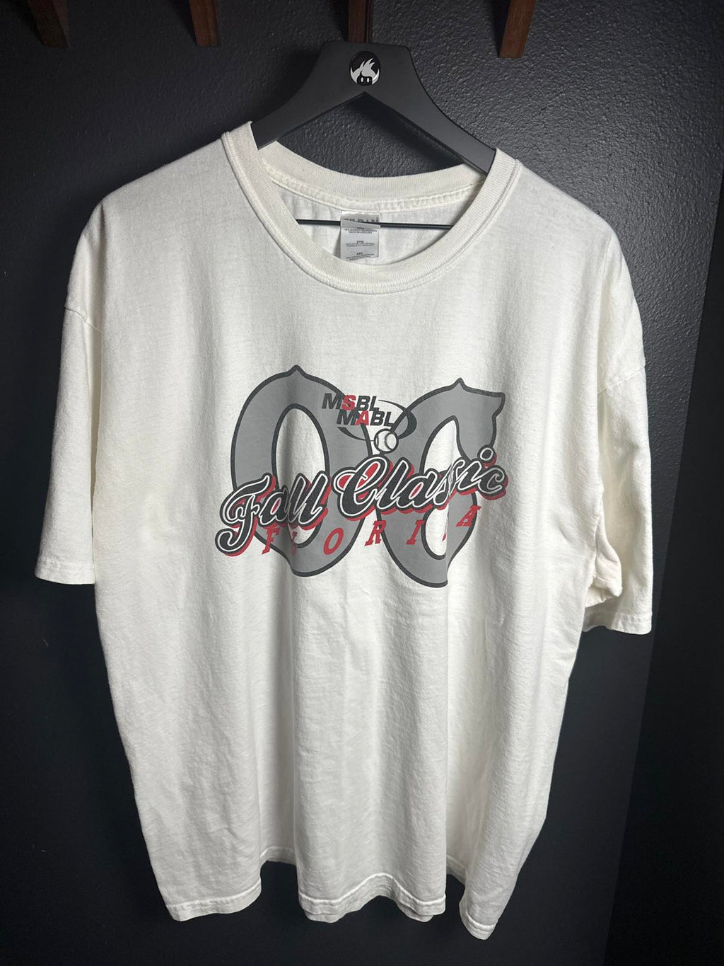 Gildan Ultra Cotton White MSBL Fall Classic Florida Graphic T-Shirt Size 2XL