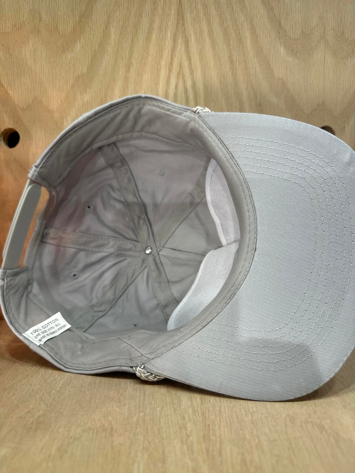 M & J Sports White Baseball Cap Wausau, WI