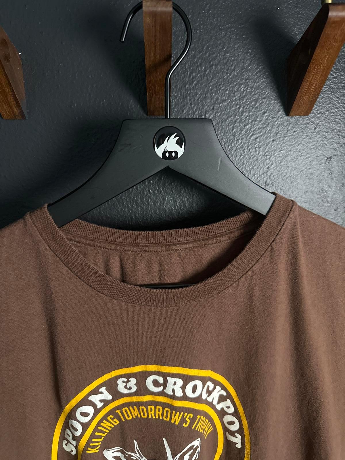 Spoon & Crockpot Club Brown Graphic T-Shirt