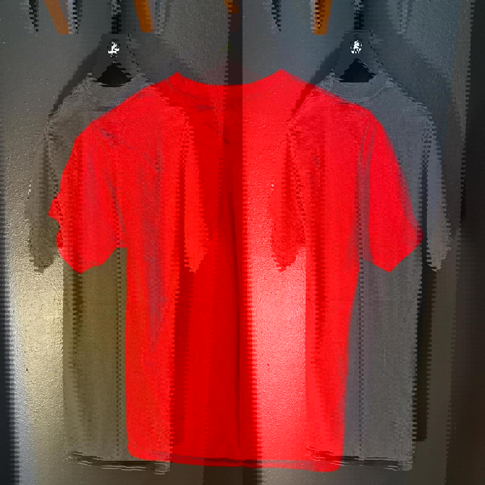 Champion Authentic Red Wisconsin 'Bucky' Graphic T-Shirt Size S