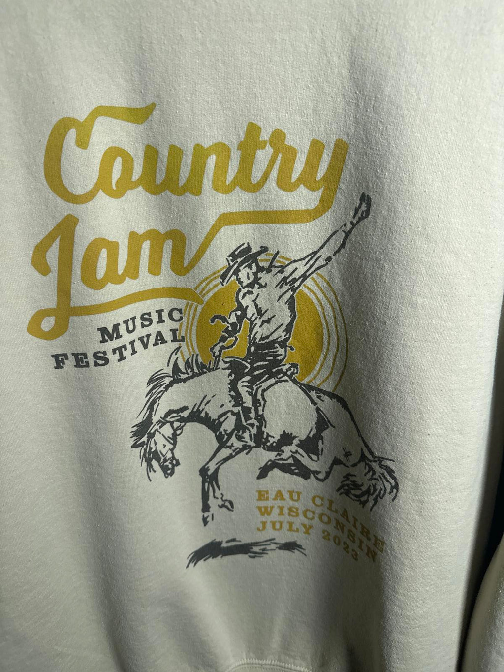 Gildan Country Jam Music Festival Sweatshirt - Eau Claire, WI 2023