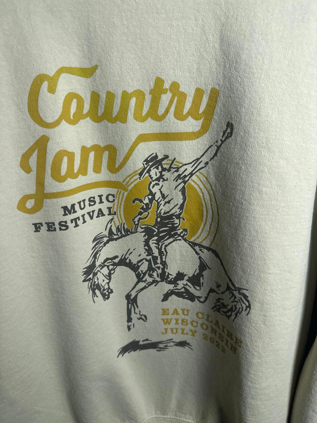 Gildan Country Jam Music Festival Sweatshirt - Eau Claire, WI 2023